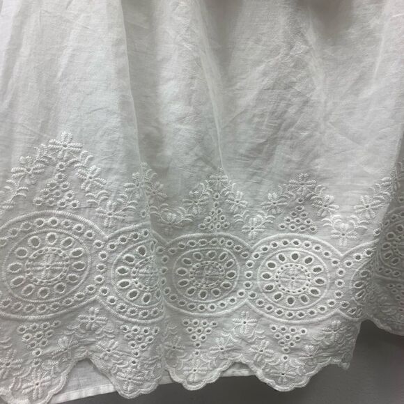 Zara off the shoulder eyelet blouse - Picture 7 of 7